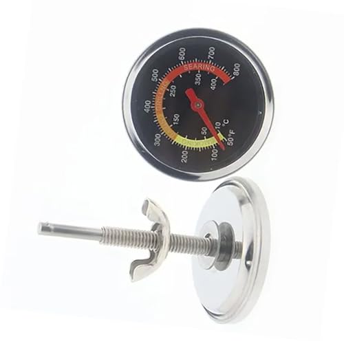 Ofenthermometer mit Zeiger, Bimetall-Ofenthermometer mit Halterung für Langes Garen Im Ofen oder Grill Ofenthermometer mit Zeiger, Bimetall-Ofenthermometer mit Halterung für Langes Garen Im Ofen oder Grill von YWBL-WH