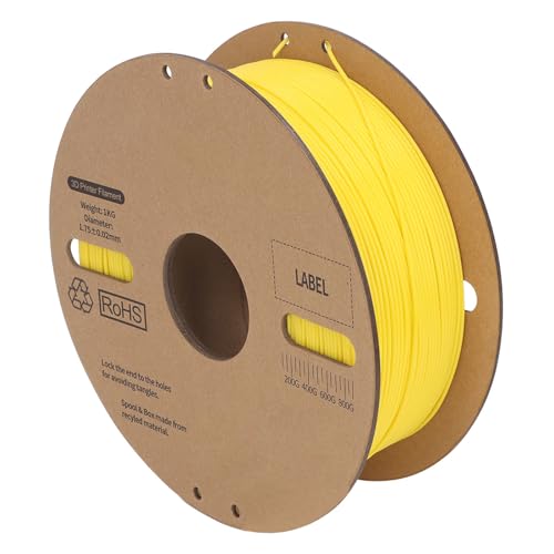 PLA-Filament 3D-Drucker-Verbrauchsmaterial Gelb 1,75 Mm 3D-Drucker-Filament 1 Kg Bündel ±0,02 Mm Genauigkeit Hohe Geschwindigkeit 30-600 Mm/s PLA-Filament 3D-Drucker-Verbrauchsmaterial Gelb 1,75 Mm 3D-Drucker-Filament 1 Kg Bündel ±0,02 Mm Genauigkeit Hohe Geschwindigkeit 30-600 Mm/s von YWBL-WH