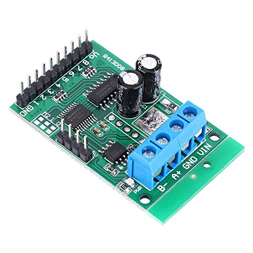 R413D08 8-Kanal-RS485-Modul Modbus-rtu-Protokoll AT-Befehl Multifunktionsrelais SPS-Steuerplatine DC 5V, Modul von YWBL-WH