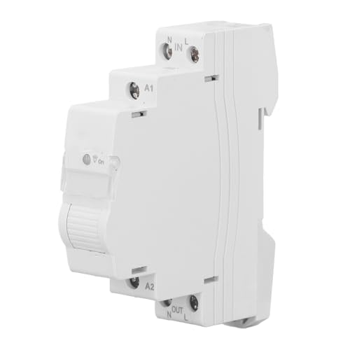 Smart-Timer-Schalter, Smart Energy Monitor ATMS1602 AC 100–240 V Timer-Schalter mit Messung des Stromverbrauchs, Monitor für Strom- und Spannungsprüfer von YWBL-WH