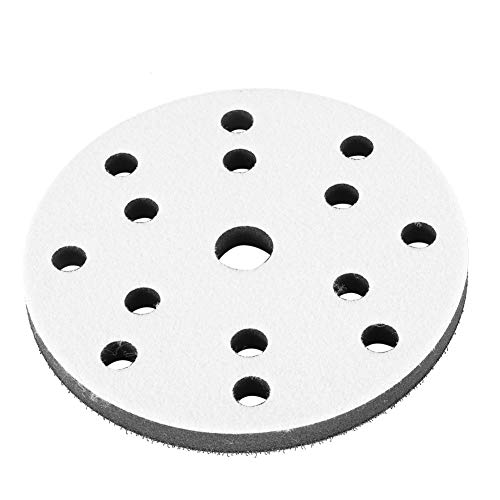 Soft Sponge Sanding Pads Schleifpads 5,9 Zoll Durchmesser Schwammauflage Buffer Interface Kissen Pad(17 Löcher) von YWBL-WH