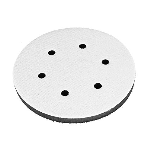 Soft Sponge Sanding Pads Schleifpads 5,9 Zoll Durchmesser Schwammauflage Buffer Interface Kissen Pad(6 Löcher) von YWBL-WH