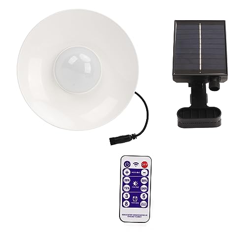 Solar-Terrassenschirm-Lichter, 3-farbig, Verstellbare LED-Regenschirm-Terrassenlichter für Strandzelt, Camping, Garten, Party-Dekoration von YWBL-WH