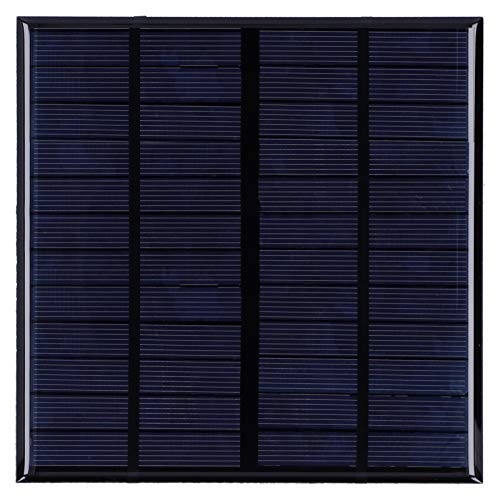 YWBL-WH Solarpanel Batteriezellenplatine DIY-Modul Elektronische Komponente 3W DC12V 145 x 145mm Monokristalline Solarmodule von YWBL-WH