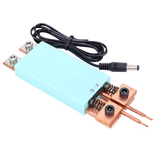 Spot Welder Pen, DC4-12V Spot Welder Kit Cyan DIY Einstellbarer Punktschweißstift Automatischer Auslöser für Akku, Spot, Punktschweißgeräte von YWBL-WH