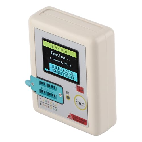 TFT Transistortester TC-T7-H ESR Farbige Grafikanzeige für Diode Triode Kondensator Widerstand Transistor NPN-PNP-MOSFET TFT Transistortester TC-T7-H ESR Farbige Grafikanzeige für Diode Triode Kondensator Widerstand Transistor NPN-PNP-MOSFET von YWBL-WH