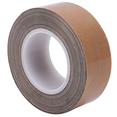 Teflonband, Hochtemperatur-Klebeband, Selbstklebendes Dichtungsband für Vakuumierer (Dicke 0,25 * Breite 50 mm * Länge 10 m) von YWBL-WH