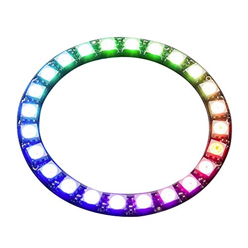 WS2812 5050 RGB-LED-Ring 24-Bit LED Ring Lampe Licht mit integrierten Treibern DC 5V von YWBL-WH