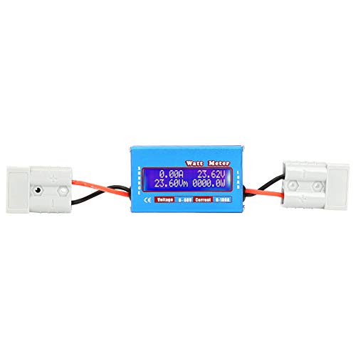 Wattmeter 0-100A 0-60V DC Leistungsanalysator Hochpräzises Watt Volt Ampere-Energiemessgerät-Analysatorwerkzeug von YWBL-WH