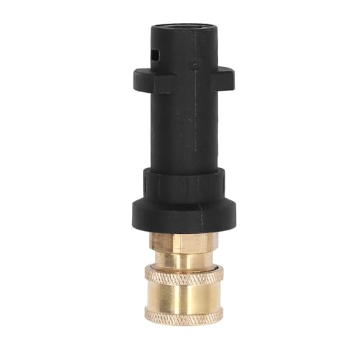 YWBL-WH 1/4 Zoll Hochdruckreiniger-Adapter Verbindet Effizient K2-K7-Modelle für das Waschen von Autos, ABS, Messingmaterial von YWBL-WH