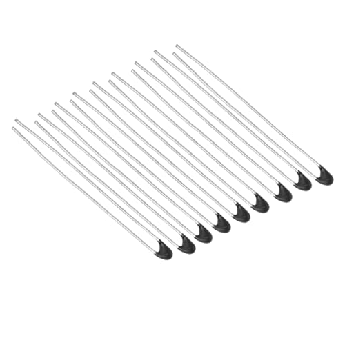 Thermistor, 10 Stück MF52 NTC-Thermistoren Hochpräziser Temperatursensor mit 30-mm-Kabel 5k-100k, Thermistoren (10KB3435-L30) von YWBL-WH