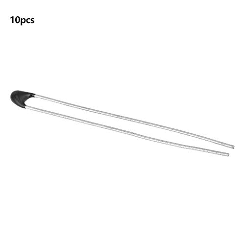 Thermistor, 10 Stück MF52 NTC-Thermistoren Hochpräziser Temperatursensor mit 30-mm-Kabel 5k-100k, Thermistoren (20K-B3950-L30) von YWBL-WH