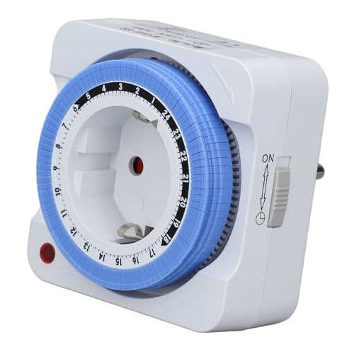 YWBL-WH 24 -Stunden -Stecker Mechanischer Timer Im Freien Timer Outlet für Lichter, Pumpen, Lüfter von YWBL-WH