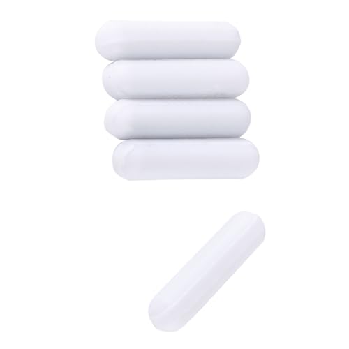 YWBL-WH 250 ° C Hohe Temperatur Beständigkeit, PTFE Typ C Weiße Rühr Stangen, für Magnet Mischer Spinner 5pcs (C7*30mm) von YWBL-WH