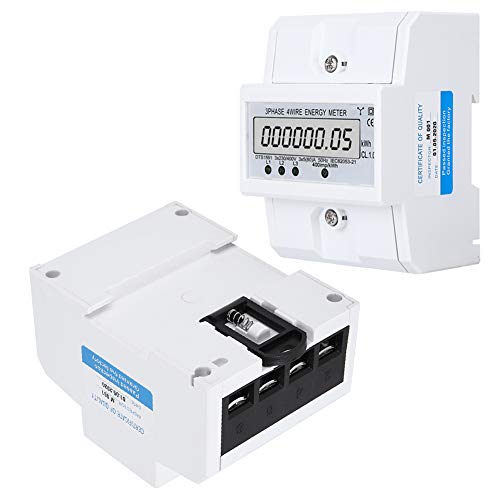 YWBL-WH 3 Phase 4 Drahtsenergiemessgerät, DIN-Schienen-Elektrometer mit LCD-Anzeige, 50 Hz 3x5, Voltmeter Amperemeter KWH Frequenzleistung mit Wattmeter für Langfristige Zuverlässigkeit YWBL-WH 3 Phase 4 Drahtsenergiemessgerät, DIN-Schienen-Elektrometer mit LCD-Anzeige, 50 Hz 3x5, Voltmeter Amperemeter KWH Frequenzleistung mit Wattmeter für Langfristige Zuverlässigkeit von YWBL-WH