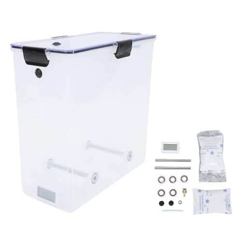 YWBL-WH 3D -Druckfilament -Trocknerbox 1 Kg Filamentdehydrator mit Großer Kapazität, 3D -Drucker -Abdichtungstrockner -Trockner -Box mit Thermohygrometer von YWBL-WH