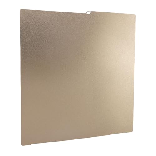 YWBL-WH 430x430x0.6mm PEI -Build -Platte Kompatibel für KOBRA3 Maximal 3D -Drucker für PLA, ABS, TPU, PETG, Doppelseitiges PEI -Blatt mit Mattes Textur von YWBL-WH