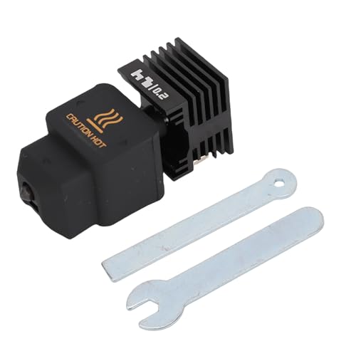 YWBL-WH 4pcs Gehärtete Stahldüsen 0,4 Mm für Lab H2D H2D Combo, A1 A1 Mini, 3D -Drucker Hot End Kit, All Metal Throat Design (0,6 mm) von YWBL-WH