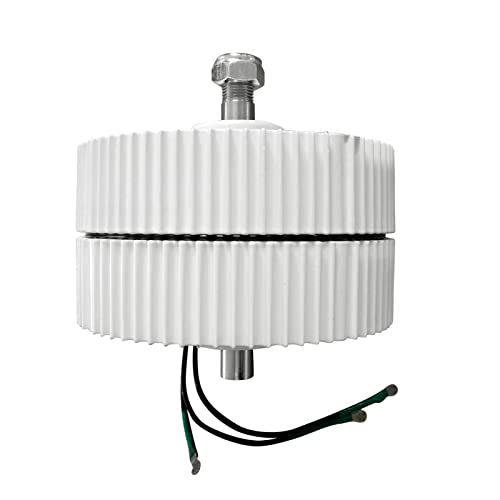 YWBL-WH 500W 48 V Dreiphasen -Wechselstrom -Maschinenmagnetgenerator Mini 950 U/Min Niedriggeschwindigkeitsgenerator Motor Wechselstrom -Lichtmaschine (300W 12V) von YWBL-WH