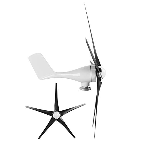 YWBL-WH 800 -W -Windkraftanlagen Kit, Hohe Effizienz, Automatische Windrichtung, Breite Betriebsbereich, Einfache Installation für Maschinengeräte Dynamo (12V) von YWBL-WH