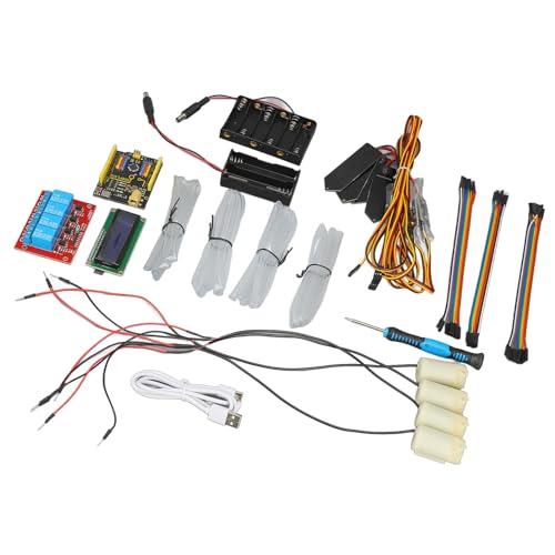YWBL-WH Automatisches Bewässerung Kit Bildungswässerungssystem für die Programmierungserziehung, für, ABS Plastic Home Garden Office Nutzung von YWBL-WH
