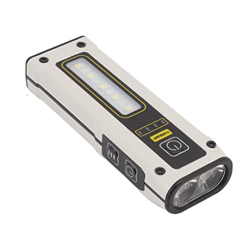 YWBL-WH B59 Mini-Taschenlampe LED, USB Wiederaufladbar, Tragbar, Dual-Lichtquelle, Magnet, Wasserdicht, für Handtaschenlampen von YWBL-WH