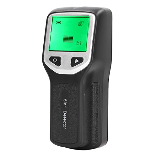 YWBL-WH Bolzenfürder Wandscanner 5 in 1 Elektronische Wandholz Finder -Studdetektor -Strahlfinder für Zentrum und Kante (SILVER) von YWBL-WH