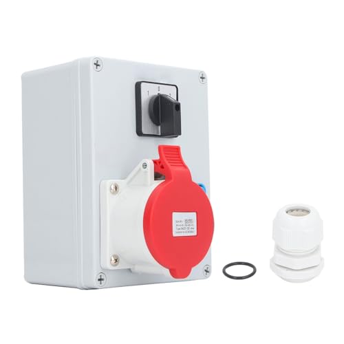 YWBL-WH CEE Wall Socket Power Distributor Box IP44 Wasserdicht für Baustoffe Im Freien von YWBL-WH