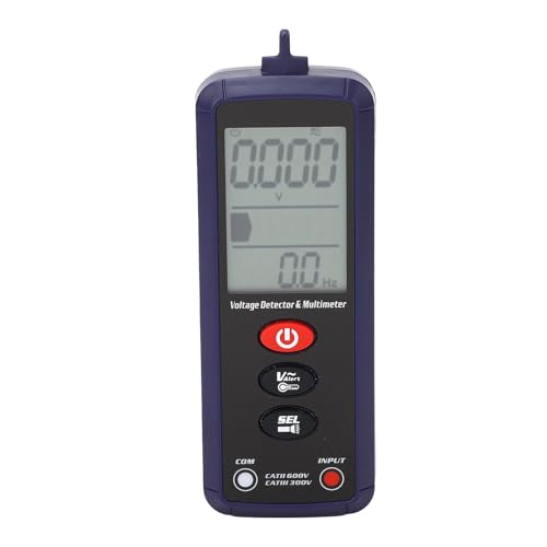 YWBL-WH Digital Multimeter mit Taschenlampe NCV -Spannungstester für Elektriker und Hausbesitzer, Tragbares Multifunktionales Spannungsmesser für Leistungsschalter, ABS -Material von YWBL-WH