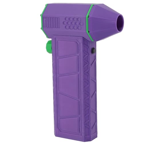 YWBL-WH Gebläberturbo mit Turbo von Tragbarer Hand mit Hohem Geschwindigkeitsmotor für eine Starke Windkraft - Mini -Wireless Jetventilator für den Schreibtisch und das Haus (Purple) von YWBL-WH