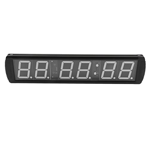 YWBL-WH LED-Fitness-Timer mit Countdown, Intervall-Trainingsuhr, Fernbedienung für Fitness-Zirkeltraining zu Hause YWBL-WH LED-Fitness-Timer mit Countdown, Intervall-Trainingsuhr, Fernbedienung für Fitness-Zirkeltraining zu Hause von YWBL-WH