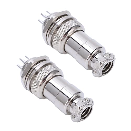 YWBL-WH Männliche Weibliche Luftfahrtanschließungsstecker mit Silberplattiertem Kupferstabiler Leistung 2PCS für Datenerfassungssysteme Festgelegt (6-polig) von YWBL-WH