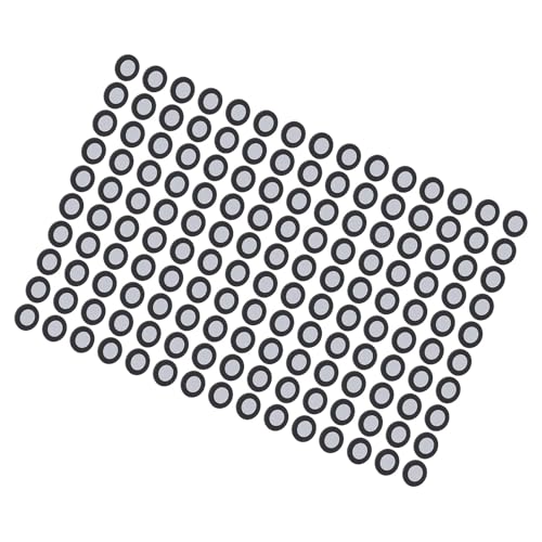 YWBL-WH Magnetische 3D-Scan-Ziele mit Reflektierenden Punkten, 150 Referenzpunktmarkierungen, 6 Mm Innendurchmesser, 10 Mm Außendurchmesser, Hohes Reflexionsvermögen, Magnetisch, von YWBL-WH