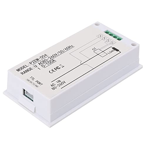 YWBL-WH Multifunktionaler Energiespannungsspannungstester mit Hellem Bildschirm Zur Messung der Energie- und Elektronikspiegel, Ideal für Ingenieure und Techniker (PZEM-004 (Motherboard + offener YWBL-WH Multifunktionaler Energiespannungsspannungstester mit Hellem Bildschirm Zur Messung der Energie- und Elektronikspiegel, Ideal für Ingenieure und Techniker (PZEM-004 (Motherboard + offener von YWBL-WH