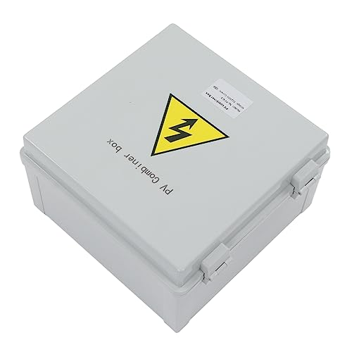 YWBL-WH Photovoltaic Combiner Box - Wasserdicht & IP67 Bewertet - Ideal für 12 V, 24 V, 36, 48VDC Photovoltaik Sonnenenergie ABS Material YWBL-WH Photovoltaic Combiner Box - Wasserdicht & IP67 Bewertet - Ideal für 12 V, 24 V, 36, 48VDC Photovoltaik Sonnenenergie ABS Material von YWBL-WH