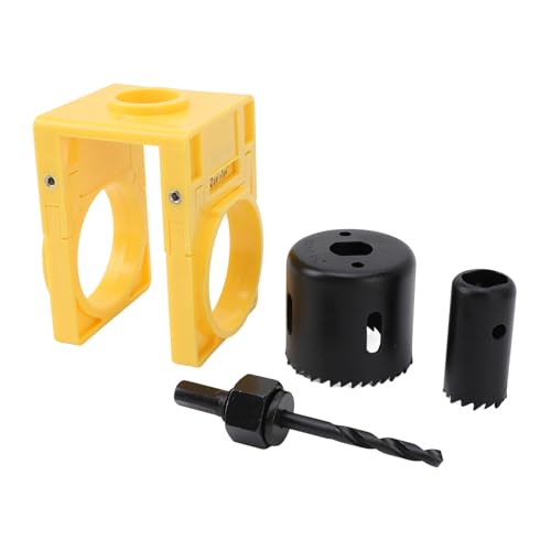 YWBL-WH STADBOLT -Installations -Kit Practical Lock Installation Kit mit Großen Hausbesitzern und DIY Enthusiasten mit Großen Chipentfernungsnuten (YELLOW) von YWBL-WH