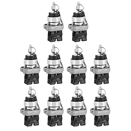 YWBL-WH Silberlegierungs -Seidenkontakts Schalter Bermschlüssel, 10 Auto -Sets normal Offen, Ideal für Zündsysteme, für Enthusiasten/Gadgets Liebhaber von YWBL-WH