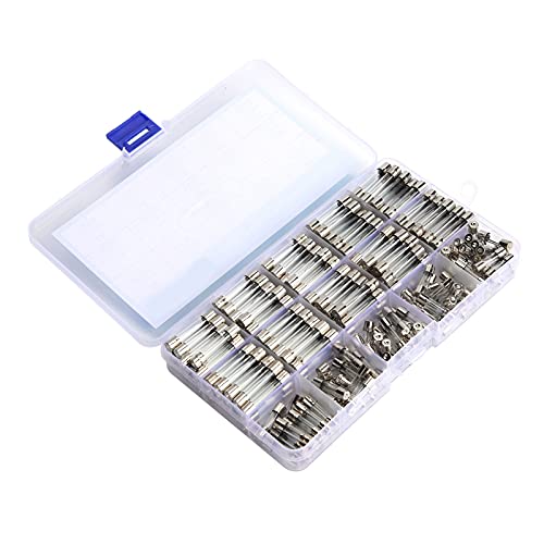 YWBL-WH Stabile Leistung Glas Sicherungskit 250 PCs 6x30/5x20 Mm Überhitzungsschutz für Instrumente YWBL-WH Stabile Leistung Glas Sicherungskit 250 PCs 6x30/5x20 Mm Überhitzungsschutz für Instrumente von YWBL-WH