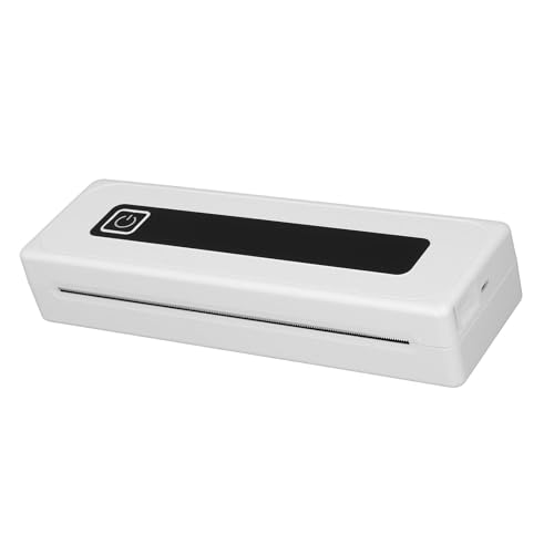 YWBL-WH Thermodrucker, Thermodrucker Typ C Tragbarer Kabelloser Mobiler Thermodrucker für Home-Office-Unternehmen, Desktop-Thermoetikettendrucker YWBL-WH Thermodrucker, Thermodrucker Typ C Tragbarer Kabelloser Mobiler Thermodrucker für Home-Office-Unternehmen, Desktop-Thermoetikettendrucker von YWBL-WH