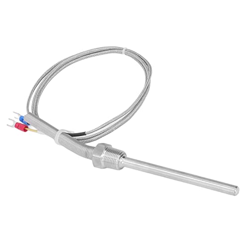YWBL-WH Vielseitige Thermoelement -Sonde 0‑400 ℃ Temperatursensor für Verschiedene Temperaturnachrichtungsaufgaben (1m) von YWBL-WH