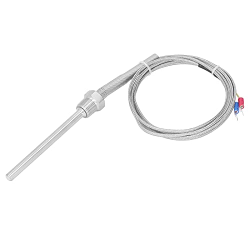YWBL-WH Vielseitige Thermoelement -Sonde 0‑400 ℃ Temperatursensor für Verschiedene Temperaturnachrichtungsaufgaben (2m) von YWBL-WH