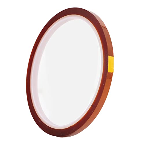 YWBL-WH Wärmefestes Klebeband PI Hochtemperaturübertragung Presse - für Wärmemaschinenzubehör (5 mm Breite) von YWBL-WH