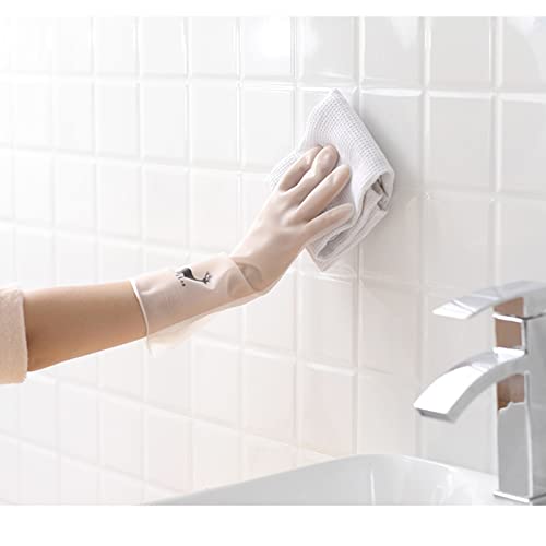 YWBleked Handwerkzeug Dish Rubber Washing Long Warm Geschirr Stulpen Waschhandschuhe Handschuhe Reinigungshandschuhe Latex Küche Küche, Esszimmer & Bar KüChenschüRzen (C, One Size) von YWBleked