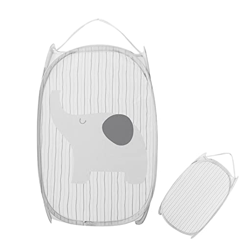 Schmutziger Wäschekorb Mesh Wäschekorb Tragbar Faltbar Pop Up Mesh Wäschekorb für Kleidung Spielzeug Familienreiseschlafsaal Schmutziger Wäschekorb Mesh Wäschekorb Tragbar Faltbar Pop Up Mesh Wäschekorb für Kleidung Spielzeug Familienreiseschlafsaal von Heting-YQ