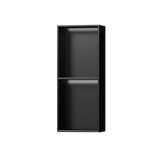 YWJFSA Duschnische Keine Fliesen Wandnische Dusche Edelstahl Unterputz zur Aufbewahrung im Badezimmer 70×28Cm,Schwarz von YWJFSA