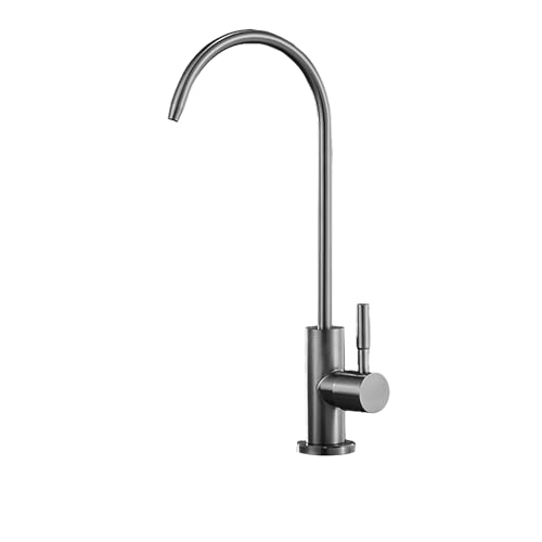 YWJFSA Einhebel Edelstahl Wasserfilter Wasserhahn Wasserhahn Spüle für Umkehrosmose oder Wasserfiltersystem,Gungrau YWJFSA Einhebel Edelstahl Wasserfilter Wasserhahn Wasserhahn Spüle für Umkehrosmose oder Wasserfiltersystem,Gungrau von YWJFSA
