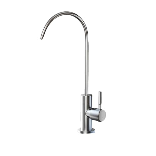 YWJFSA Einhebel Edelstahl Wasserfilter Wasserhahn Wasserhahn Spüle für Umkehrosmose oder Wasserfiltersystem,Silber Gebürstet YWJFSA Einhebel Edelstahl Wasserfilter Wasserhahn Wasserhahn Spüle für Umkehrosmose oder Wasserfiltersystem,Silber Gebürstet von YWJFSA