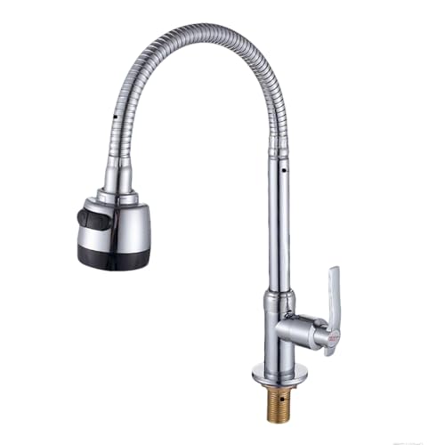 YWJFSA Flexibler Wasserhahn Küche 360° Schwenkbar Hoher Bogen Flexibler Küchenarmatur YWJFSA Flexibler Wasserhahn Küche 360° Schwenkbar Hoher Bogen Flexibler Küchenarmatur von YWJFSA