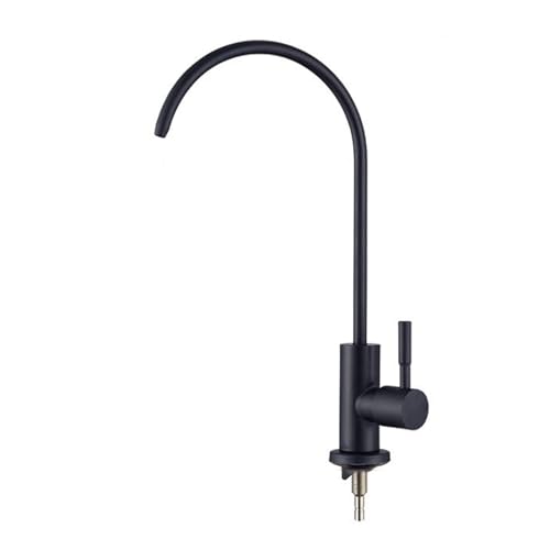 YWJFSA Osmose Wasserhahn Osmoseanlage Wasserhahn Wasserfilter Wasserhahn Wasserhahn Für Wasserreiniger 1/4,Schwarz von YWJFSA