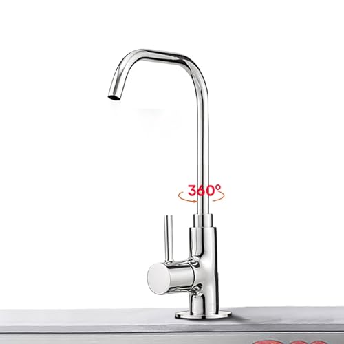 YWJFSA Trinkwasserhahn Einhebel Schwenkbar Wasserhahn Küche für Umkehrosmose oder Wasserfiltersystem,Gebürstet YWJFSA Trinkwasserhahn Einhebel Schwenkbar Wasserhahn Küche für Umkehrosmose oder Wasserfiltersystem,Gebürstet von YWJFSA